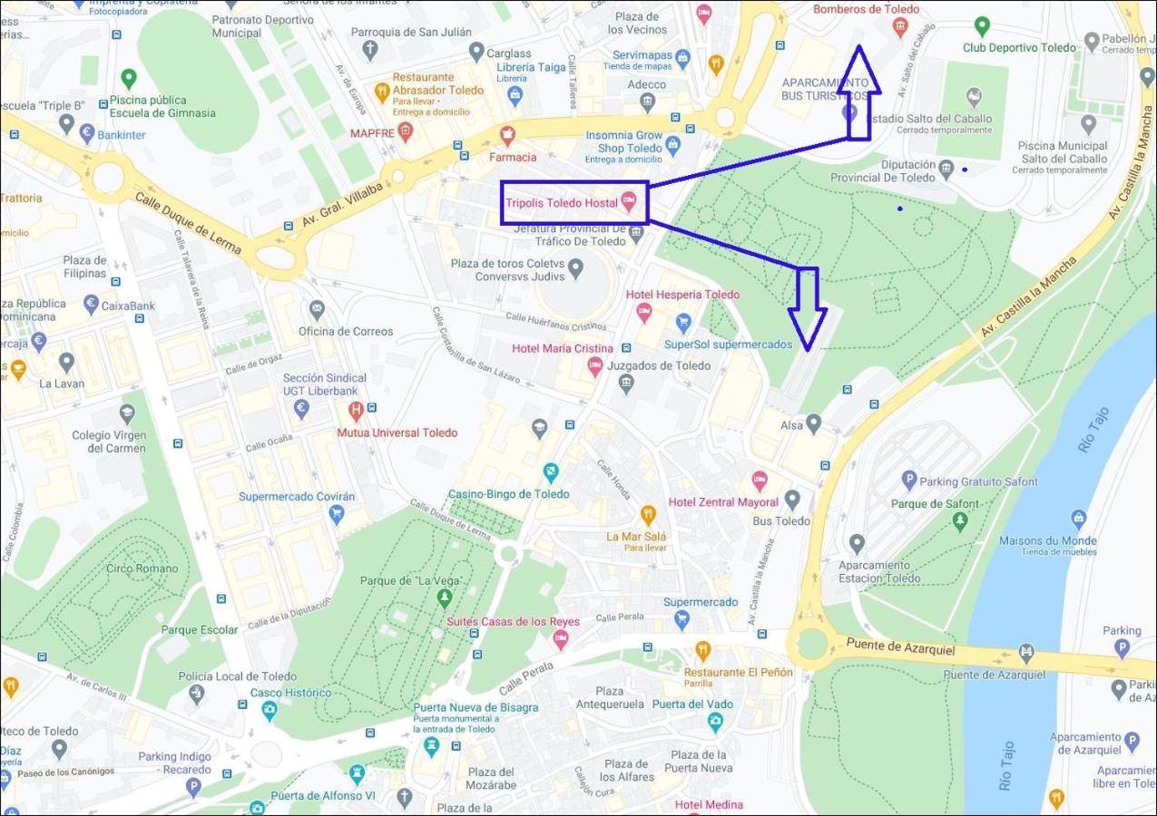 Отель Tripolis Толедо Экстерьер фото